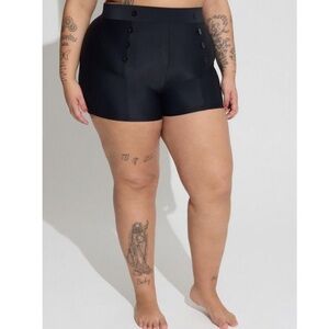 TORRID NWT Retro Ultra High Rise 3.5 Inch Swim Short